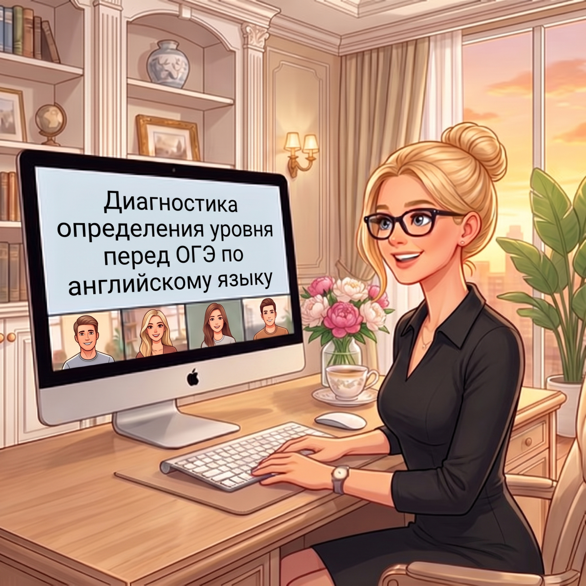 диагностика уровня ОГЭ англ